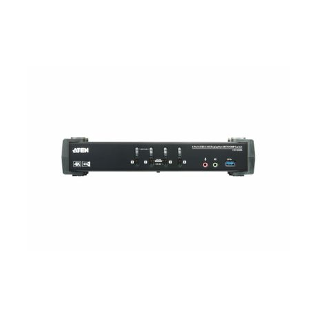 ATEN CS1924M KVMP Switch - KVM / audio / USB switch - 4 x KVM / audio / USB - 1 local user - desktop - 2