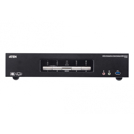 ATEN CS1964 - KVM  /  audio  /  USB switch - 4 x KVM  /  audio - 1 local user - desktop - 2