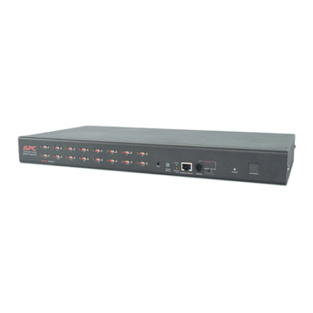 APC KVM Switch - KVM switch - 16 x KVM port(s) - 1 local user - rack-mountable - for P / N: SCL400RMJ1U, SCL500RMI1UC, SCL500RMI1UNC, SMTL1000RMI2UC, SMTL750RMI2UC - 0