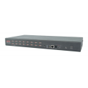 APC KVM Switch - KVM switch - 16 x KVM port(s) - 1 local user - rack-mountable - for P / N: SCL400RMJ1U, SCL500RMI1UC, SCL500RMI1UNC, SMTL1000RMI2UC, SMTL750RMI2UC