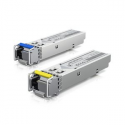 Ubiquiti - SFP (mini-GBIC) transceiver module - GigE - 1000Base-BiDi - LC single-mode - up to 3 km - 1310 nm / 1550 nm (pack of 2)