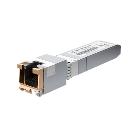 Ubiquiti UACC-CM-RJ45-1G - SFP (mini-GBIC) transceiver module - GigE - 10Base-T, 100Base-TX, 1000Base-T - RJ-45 - up to 100 m - 0