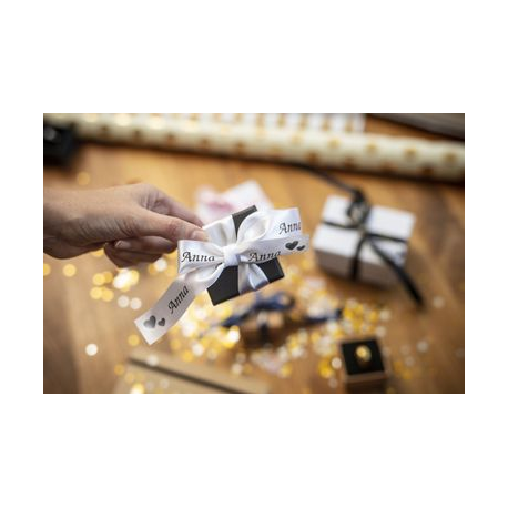 Brother TZe-R251 - Satin - black on white - Roll (2.4 cm x 4 m) 1 cassette(s) ribbon tape - for Brother PT-D600; P-Touch PT-E800; P-Touch Cube Plus PT-P710; P-Touch Cube Pro PT-P910 - 5