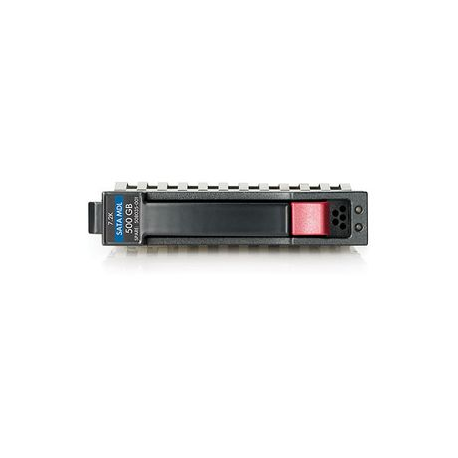 HPE Midline - Hard drive - 500 GB - hot-swap - 2.5" SFF - SATA 6Gb / s - 7200 rpm - with HP SmartDrive carrier - 0