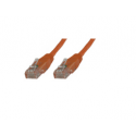 MicroConnect - Network cable - RJ-45 (M) to RJ-45 (M) - 7 m - UTP - CAT 6 - orange