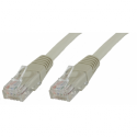 MicroConnect - Network cable - RJ-45 (M) to RJ-45 (M) - 100 m - 6 mm - UTP - CAT 6 - halogen-free, round, snagless, stranded - grey