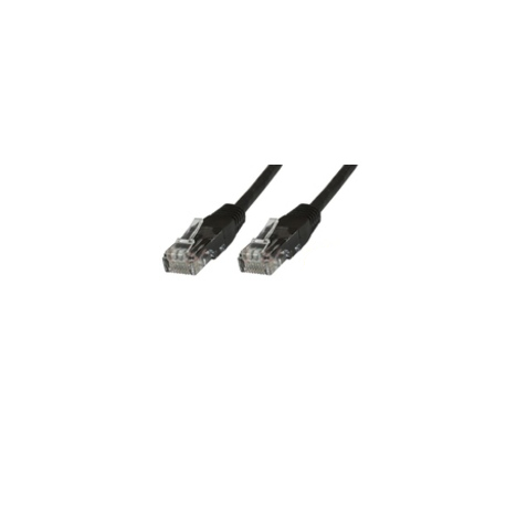 MicroConnect - Network cable - RJ-45 (M) to RJ-45 (M) - 25 m - UTP - CAT 6 - black - 0