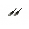 MicroConnect - Network cable - RJ-45 (M) to RJ-45 (M) - 25 m - UTP - CAT 6 - black