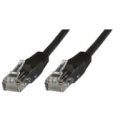MicroConnect - Network cable - RJ-45 (M) to RJ-45 (M) - 50 cm - UTP - CAT 5e - black
