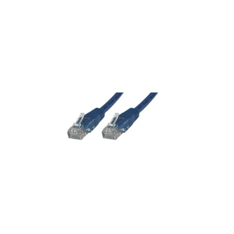 MicroConnect - Network cable - RJ-45 (M) to RJ-45 (M) - 1 m - UTP - CAT 5e - blue - 0