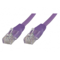 MicroConnect - Network cable - RJ-45 (M) to RJ-45 (M) - 1 m - UTP - CAT 6 - purple