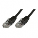 MicroConnect - Network cable - RJ-45 (M) to RJ-45 (M) - 20 m - UTP - CAT 6 - stranded - black (pack of 4)