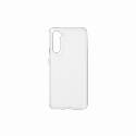 eSTUFF Soft Case - Back cover for mobile phone - UV coated thermoplastic polyurethane - clear