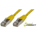 MicroConnect - Network cable - RJ-45 (M) to RJ-45 (M) - 10 m - screened shielded twisted pair (SSTP) - CAT 6 - halogen-free, stranded - yellow