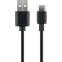 MicroConnect - USB cable - USB-C (M) to USB (M) - USB 2.0 - 3 A - 50 cm - black