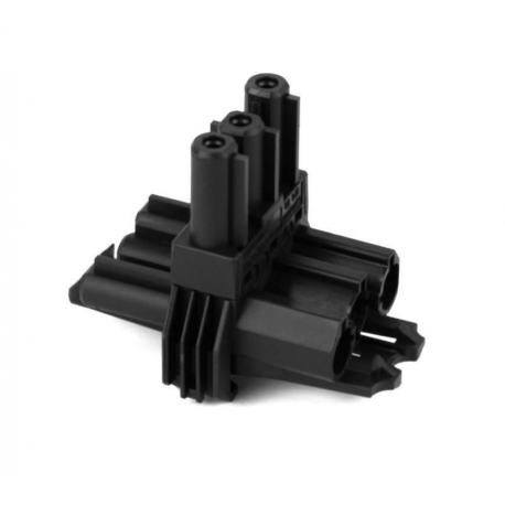 Bachmann GST18i3 - Power splitter - GST18i3 (M) to GST15i3 (F) - black - 0