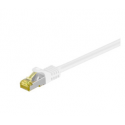 MicroConnect - Network cable - RJ-45 (M) to RJ-45 (M) - 3 m - SFTP, PiMF - CAT 7 - halogen-free, snagless - white