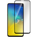 eSTUFF Titan Shield - Screen protector for mobile phone - full cover - glass - frame colour black - for Samsung Galaxy S10e