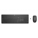 HP 235 - Keyboard and mouse set - wireless - Pan Nordic - for ProBook 650 G8; ZBook Power G9, Studio G9; ZBook Firefly 14 G9, 16 G9; ZBook Fury 16 G9