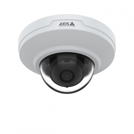 AXIS M3085-V - Network surveillance camera - dome - vandal resistant / impact resistant / dust resistant / water resistant - colour (Day&Night) - 2 MP - 1920 x 1080 - 1080p - fixed iris - fixed focal - audio - LAN 10 / 100 - MJPEG, H.264, AVC, HEVC, H.265, MPEG-4 Part 10, MPEG-H Part 2 - PoE Plus Class 2 - 0