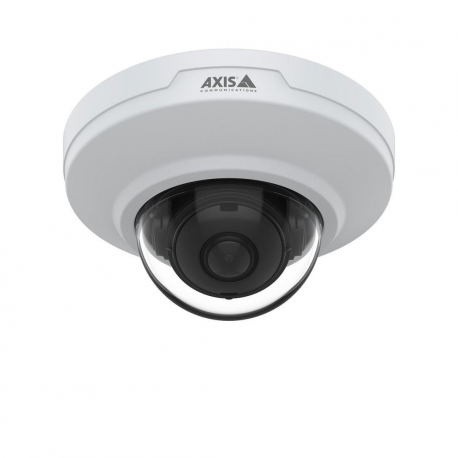 AXIS M3086-V - Network surveillance camera - dome - vandal resistant / impact resistant / dust resistant / water resistant - colour (Day&Night) - 4 MP - 2688 x 1512 - fixed iris - fixed focal - audio - LAN 10 / 100 - MJPEG, H.264, AVC, HEVC, H.265, MPEG-4 Part 10, MPEG-H Part 2 - PoE Plus Class 2 - 0