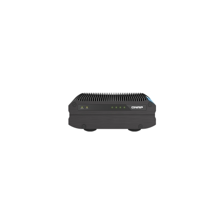 QNAP TS-i410X - NAS server - 4 bays - SATA 6Gb / s - RAID 0, 1, 5, 6, 10, JBOD - RAM 8 GB - 10 Gigabit Ethernet - iSCSI support - 0