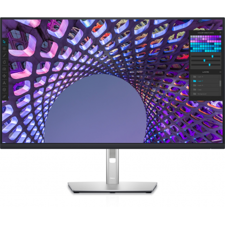 Dell P3223QE - LED monitor - 31.5" - 3840 x 2160 4K @ 60 Hz - IPS - 350 cd / m² - 1000:1 - 5 ms - HDMI, DisplayPort, USB-C - with 3 years Advanced Exchange Service - Disti SNS - 5