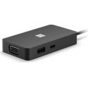 Microsoft USB-C Travel Hub - Docking station - USB-C - VGA, HDMI - GigE - commercial