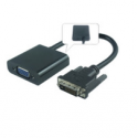 MicroConnect - Video converter - Lontium LT8511 - DVI - VGA - black
