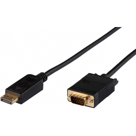 MicroConnect - Video converter - DisplayPort - VGA - black - 0
