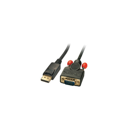 MicroConnect - Video converter - DisplayPort - VGA - black - 0