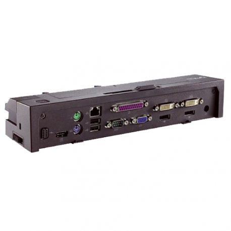 Dell E-Port II Advanced - Port replicator - 130 Watt - United Kingdom, Ireland - for Latitude E5270, E5440, E5450, E5470, E5550, E5570, E7250, E7270, E7440, E7450, E7470 - 0