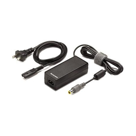 Lenovo ThinkPad 65W Ultraportable AC Adapter - Power adapter - AC 100-240 V - 65 Watt - for Lenovo ThinkPad R400, R500, SL300, SL400, SL500, T500, W500, X200 Tablet, X200s, X300 - 0