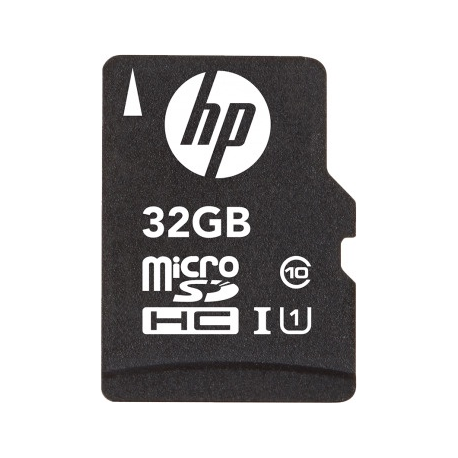 HP - Flash memory card (microSDHC to SD adapter included) - 32 GB - Class 10 - microSDHC - 0
