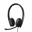 EPOS I SENNHEISER ADAPT 165 USB II - Headset - on-ear - wired - USB, 3.5 mm jack - black - Optimised for UC