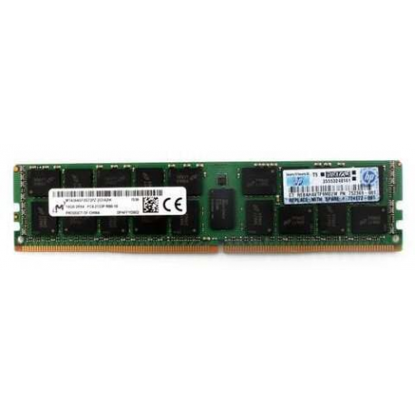 HPE - DDR4 - module - 16 GB - DIMM 288-pin - 2133 MHz  /  PC4-17000 - CL15 - 1.2 V - registered - ECC - 0
