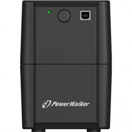 PowerWalker VI 650 SE - UPS - AC 220/230/240 V - 360 Watt - 600 VA - 7 Ah - USB - output connectors: 2 - black - 1
