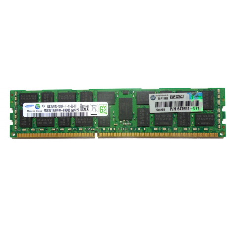HPE - DDR3 - module - 8 GB - DIMM 240-pin - 1600 MHz / PC3-12800 - CL11 - registered - ECC - 0