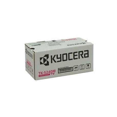 Kyocera TK 5240M - Magenta - original - toner cartridge - for ECOSYS M5526, P5026 - 0