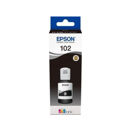 Epson 102 - 127 ml - black - original - ink tank - for EcoTank ET-15000, 2750, 2751, 2756, 2850, 2851, 2856, 3850, 4750, 4850, 4856 - 0