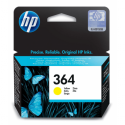 HP 364 - Yellow - original - ink cartridge - for Deskjet 35XX; Photosmart 55XX, 55XX B111, 65XX, 65XX B211, 7510 C311, B110, Wireless B110