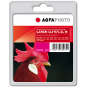 AgfaPhoto - 11 ml - magenta - compatible - ink cartridge (alternative for: Canon CLI-571MXL, Canon 0333C001) - for Canon PIXMA TS5051, TS5053, TS5055, TS6050, TS6051, TS6052, TS8051, TS8052, TS9050, TS9055