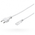 MicroConnect - Power cable - 10 m - white