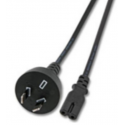 MicroConnect Power Cord Notebook - Power cable - IEC 60320 C7 to power Australian 2-pin (M) - 1.8 m - black - Australia