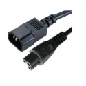 MicroConnect Power Cord Notebook - Power cable - IEC 60320 C5 to IEC 60320 C14 - 1 m