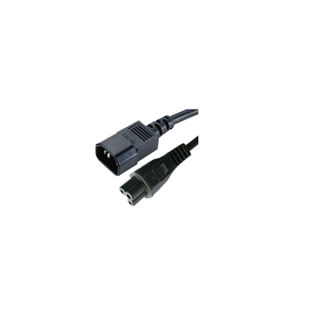 MicroConnect Power Cord Notebook - Power cable - IEC 60320 C5 to IEC 60320 C14 - 1.8 m - black - 0