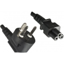 MicroConnect - Power cable - DK EDB (M) to IEC 60320 C5 - 3 m - black