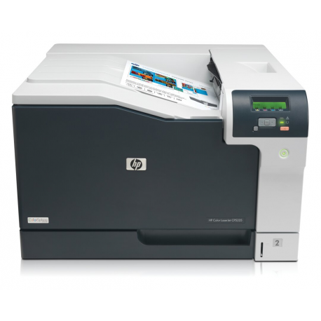 HP Color LaserJet Professional CP5225n - Printer - colour - laser - A3 - 600 dpi - up to 20 ppm (mono) / up to 20 ppm (colour) - capacity: 350 sheets - USB 2.0, LAN - 6