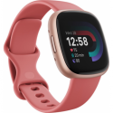 Fitbit Versa 4 - 40 mm - copper rose - smart watch with band - pink sand - band size: S / L - NFC, Bluetooth