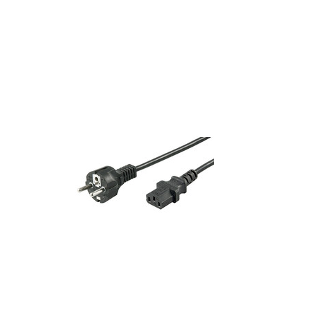 MicroConnect - Power cable - IEC 60320 to IEC 60320 - 1.8 m - black - 0